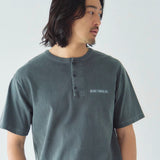 Schott/ショット TIME TESTED OVER FOUR GENERATIONS EMB. HENLEY SS T-SHIRT
