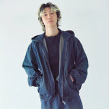 JE PROCESSING DENIM HOOD JACKET