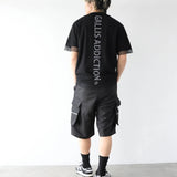 GA SHINY CARGO SHORTS