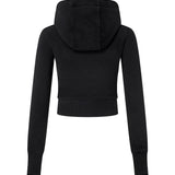 SupBaby by SUPPLIER/サプベイビー バイ サプライヤー Not Your Baby Cropped Zip Hoodie