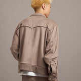GA SUEDE COWBOY JKT