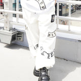【GALFY×GALLIS ADDICTION】闇落ちピアススウェットパンツ