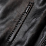 SKOOKUM.JE LAMB LEATHER ZIP JACKET