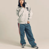 CH-REVERSE WEAVE ZIP HOODED SWEAT