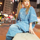 【GALFY×GALLIS ADDICTION】安定の別注デニムベースボールSSシャツ