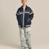 GA PU STUDS VERSITY JKT