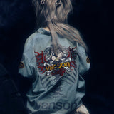 JACKROSE×VANSON×GALFY-骨犬 Demin Shirt