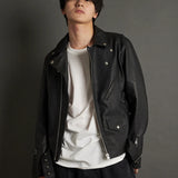 JE COW OIL LEATHER D RIDERS
