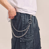 GA DENIM PARACHUTE CARGO PANTS