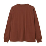 SCHOTT-COLOR FLOCKY BULLDOG LS　TEE