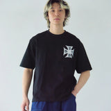 GA Cross Logo刺繍 S/S Tee