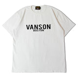 VANSON-MADE IN USA-ヘビーオンス・ロゴ-SSTEE