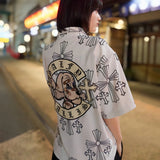 【GALFY×GALLIS ADDICTION】別注十字架わんわん柄SSシャツ