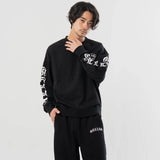 GA Cross 刺繍-Print Crew