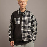 GA CHECK＆SUEDE SEPARATE SHIRTJKT