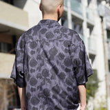 LV 総柄とろみSSシャツ
