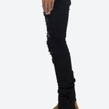 mnml【ミニマル】-X165 PAISLEY SKINNY FIT DENIM