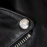 【THE ROLLING STONES×JACKROSE】 COW LEATHER SEMI DOUBLE STAND RIDERS
