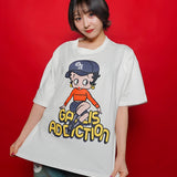 GA×BETTY-FRONT SITイラスト TEE