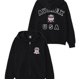 AVIREX/アヴィレックス SIGNATURE VARSITY LOGO ZIP PZRKA