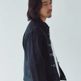 JE-ファイヤーマン・プリーツデニム JKT