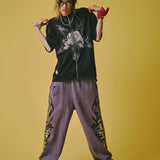 GALFY/ガルフィー ハーフ&ハーフ SS Tee