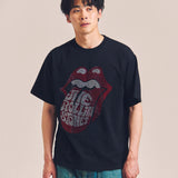 B-TRS-Lips&Tongue ラインストーン-SSTEE