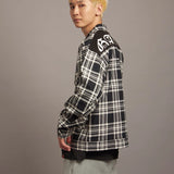 GA CHECK＆SUEDE SEPARATE SHIRTJKT