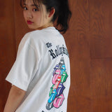 【The Rolling Stones×JACKROSE】カラーリップス&タン SSTEE