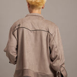 GA SUEDE COWBOY JKT