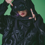 GALFY-探偵メガネ部族パーカー