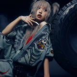 JACKROSE×VANSON×GALFY-骨犬 Demin Shirt