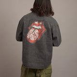 B-TRS PRINT DENIM SHIRTS