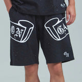 GA Glitter Emblem Shorts