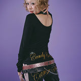 GALFY/ガルフィー キラキラQUEEN ロンTee