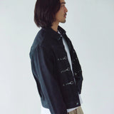 JE-ファイヤーマン・プリーツデニム JKT