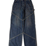 CPGN STUDIO-Oblique incision Carpenter Pants