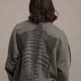 Vanson/RITZ Bone Crew Neck
