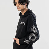 GA Cross 刺繍-Print Hoodie