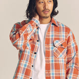 JE HEAVY FLANNEL CHECK WORK SHIRTS