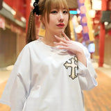 【GALFY×GALLIS ADDICTION】別注十字架わんわんSS Tee