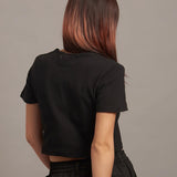 GA HEART ﾘﾌﾞｼｮｰﾄ丈ZIP UP TEE