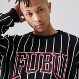 FUBU-Stripe Knit Pullover