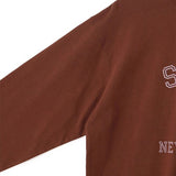 SCHOTT-COLOR FLOCKY BULLDOG LS　TEE