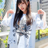 【GALFY×GALLIS ADDICTION】チー牛Tee SSMENS)