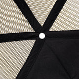 SUPPLIER/サプライヤー Multiple Cross Leather Patch Mesh Cap
