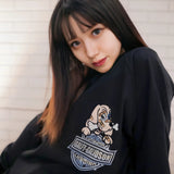 GA×GALFY-バイク乗りロンTee