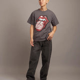 B-TRS PRINT&LINESTONE SS TEE
