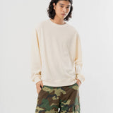 SEABEES/シービーズ TCワッフル クルーネック・LSTEE