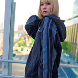 GA 切替DENIM ZIP HOODIE